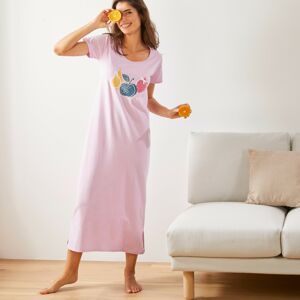 Blancheporte Dlhá nočná košeľa s potlačou ovocia lila 52