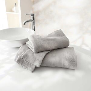 Blancheporte Froté súprava kúpeľňového textilu 350 g/m2 sivobéžová 2 uteráky 50x100cm