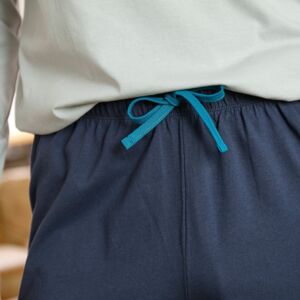 Blancheporte Jednofarebné pyžamové šortky, námornícky modré nám.modrá 72/74
