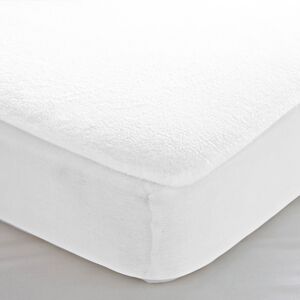 Blancheporte Meltonová absorpčná ochrana matraca z recyklovanej bavlny, hĺbka rohov 29 cm biela 90x190cm