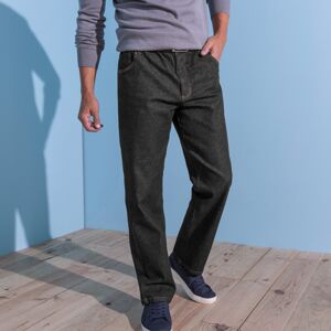 Blancheporte Extra pohodlné džínsy s pružným pásom, vnútorná dĺžka nohavíc 72 cm čierna 42