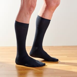 Blancheporte Súprava 2 párov zdravotných ponožiek čierna 43/46