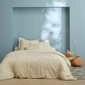 Blancheporte Jednofarebná flanelová posteľná bielizeň zn. Colombine slonová kosť obliečka na prikrývku240x220cm