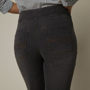 Blancheporte Bootcut strečové džínsy, denim sivá 50