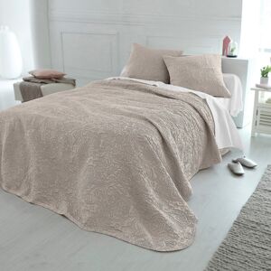 Blancheporte Prikrývka na posteľ Melisa sivobéžová prehoz 180x250cm