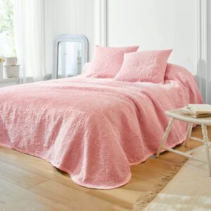 Blancheporte Prikrývka na posteľ Melisa ružové drevo prehoz 220x250cm