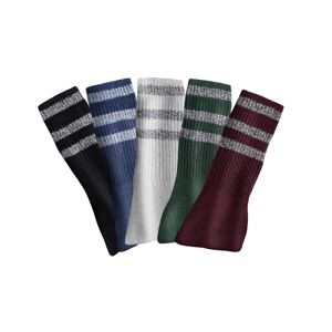 Blancheporte Súprava 10 párov komfortných ponožiek modrá+zelená+bordó 47/50