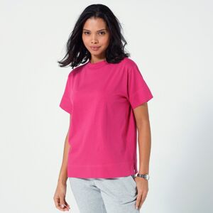 Blancheporte Voľné tričko so stojačikom purpurová 54