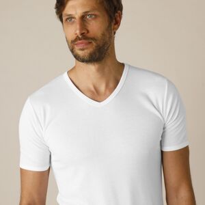 Blancheporte Spodné tričko, výstrih do "V", súprava 2 ks biela 117/124 (3XL)