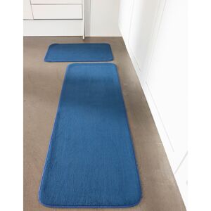 Blancheporte Kuchynský koberec z mikrovlákna, jednofarebný modrá 50x180cm