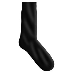 Blancheporte Súprava 2 párov ponožiek z termo buklé čierna 47/50