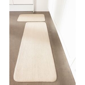 Blancheporte Kuchynský koberec z mikrovlákna, jednofarebný hnedosivá 50x75cm
