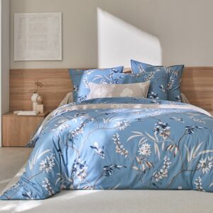 Blancheporte Bavlnená posteľná bielizeň Anne modrosivá 70x90cm a 140x200cm(*)