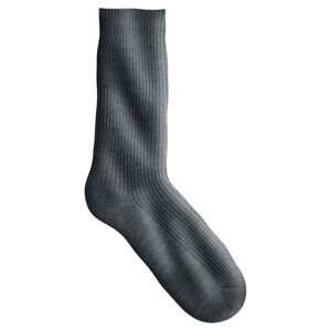 Blancheporte Súprava 2 párov extra hrejivých ponožiek sivá 45/47