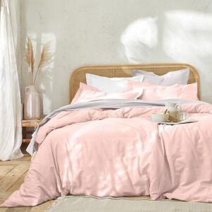 Blancheporte Jednofarebná posteľná súprava zn. Colombine z bavlny ružová pudrová klasická plachta 180x290cm