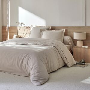 Blancheporte Jednofarebná posteľná bielizeň perkál, zn. Colombine piesková napínacia plachta 180x200cm