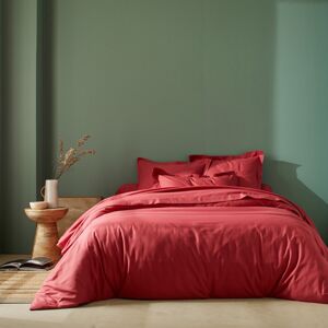 Blancheporte Jednofarebná posteľná súprava zn. Colombine z bavlny pivonková klasická plachta 180x290cm